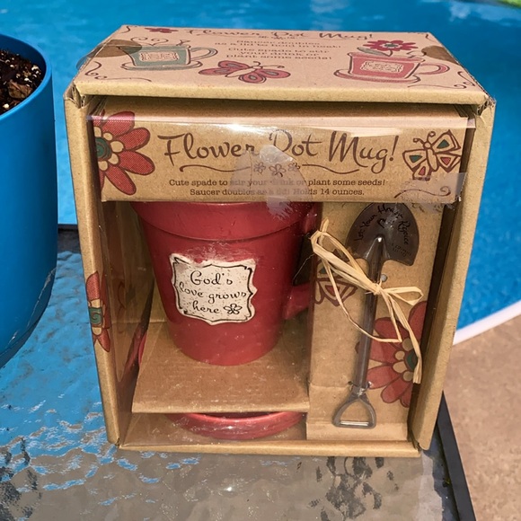 Flower Pot Coffee Mug - Picture 2 of 6